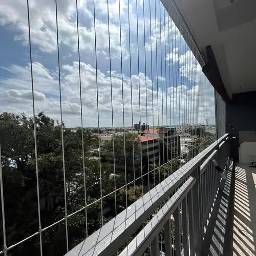 Sri Myra Safety Solutions - Invisible Grills Installation