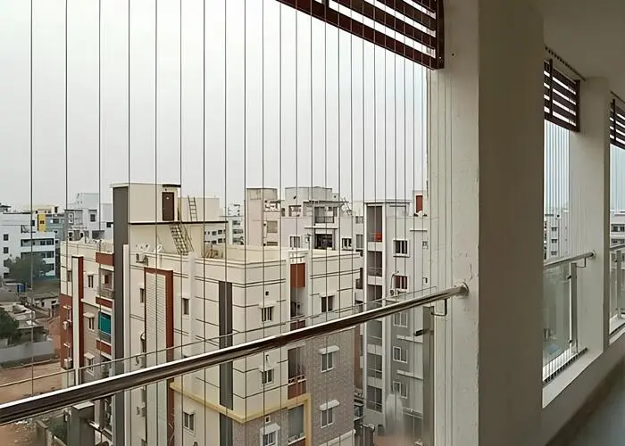 Top Quality Balcony Invisible Grills in Malkajgiri and Safilguda - Sri Myra Safety Solutions