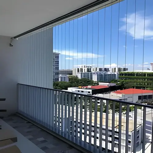 Balcony Invisible Grills in AS Rao Nagar and Anandbagh - Sri Myra Safety Solutions