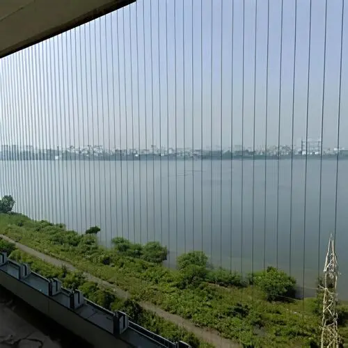 Balcony Invisible Grills in Green Hills Colony and Saroornagar