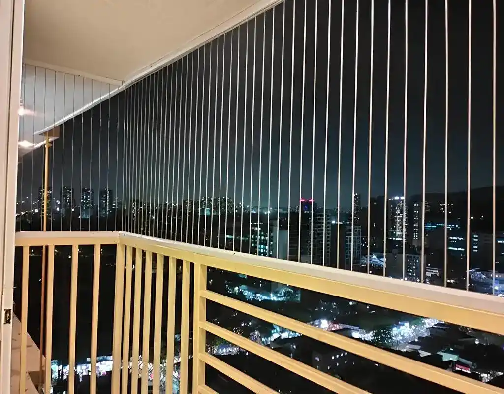 Balcony Invisible Grills in Kamareddy and Nizamabad - Sri Myra Safety Solutions