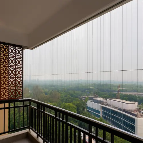 Balcony Invisible Grills in Kollur and Mokila - Sri Myra Safety Solutions