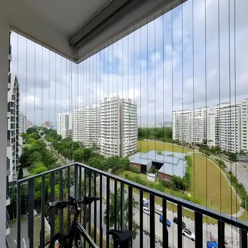 Balcony Invisible Grills in Nagaram and Kapra