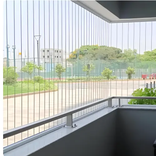 Balcony Invisible Grills in Yapral and Gandipet - Sri Myra Safety Solutions