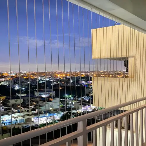 Premium Quality Balcony Invisible Grills in AS Rao Nagar and Anandbagh - Sri Myra Safety Solutions