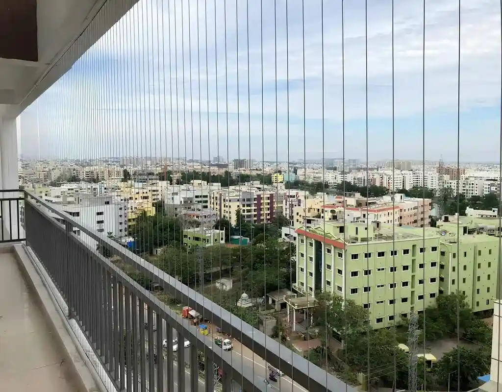 Top Premium Quality Balcony Invisible Grills in Narayanaguda and Sultan Bazar