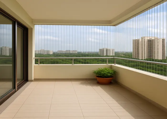 Top Quality Balcony Invisible Grills in Adibatla and Bongloor