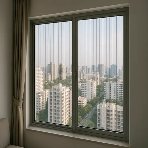 Premium Window Invisible Grills in Vijayawada - Sri Myra Safety Solutions