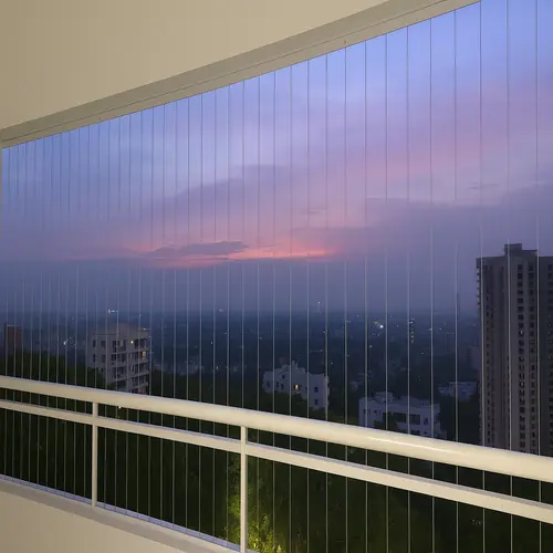 Quality Balcony Invisible Grills in Eluru and Bhimavaram - Sri Myra Safety Solutions