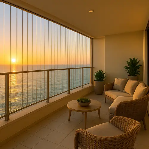 Premium Balcony Invisible Grills in Gowlidoddi and Dhoolpet