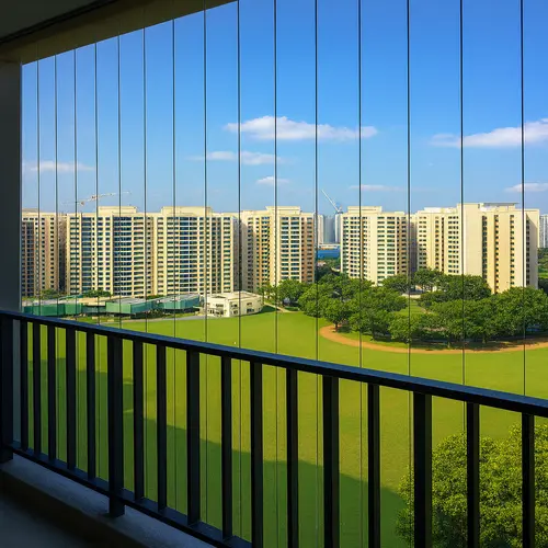 Premium Balcony Invisible Grills in NGRI Colony and Kavuri Hills