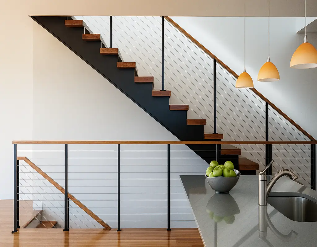 Premium Staircase Invisible Grills in Langer House and Charminar Area